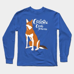 Caberu the Ethiopian Wolf #1 Long Sleeve T-Shirt